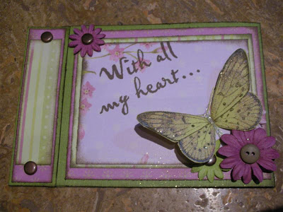 A Different style valentines day card…