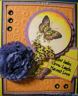 Butterflies and flowers