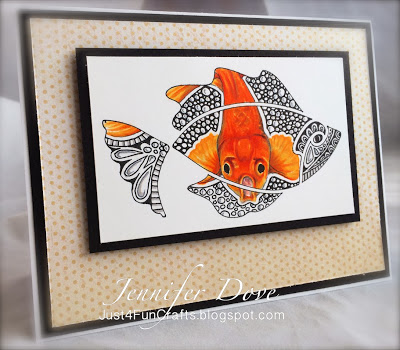 Fishy Fishy Jentangle Style – HOP