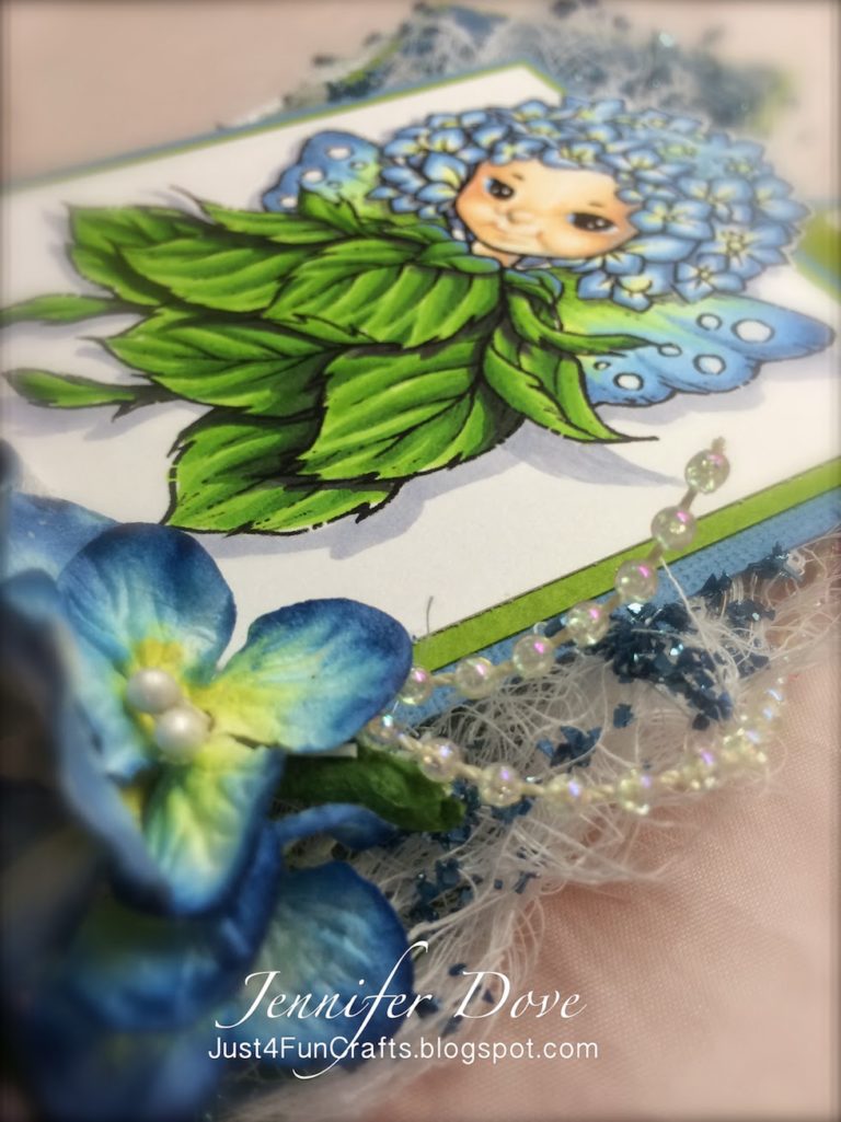 Whimsical Hydrangea Sprite