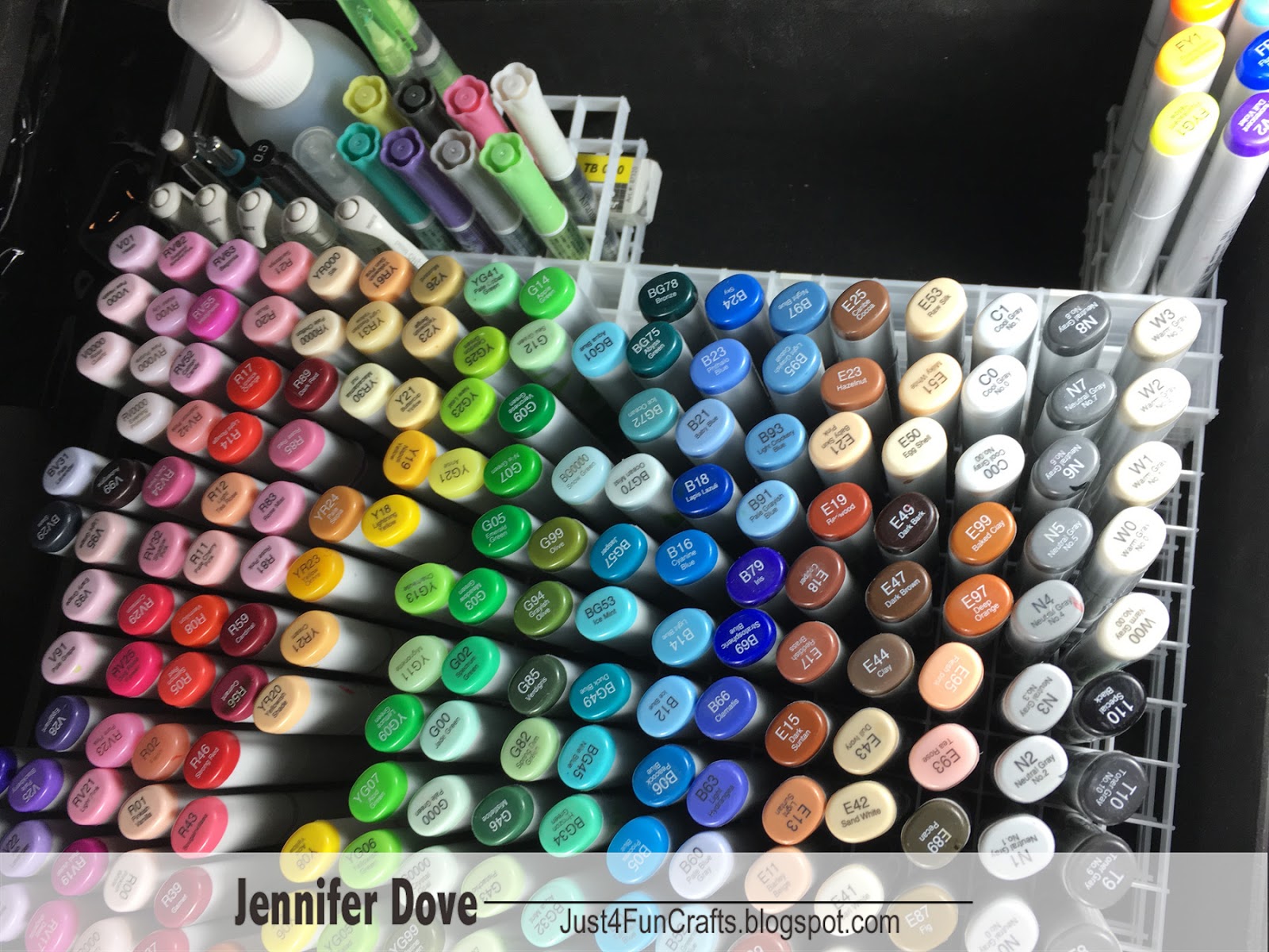 Color Me Copic: Copic storage