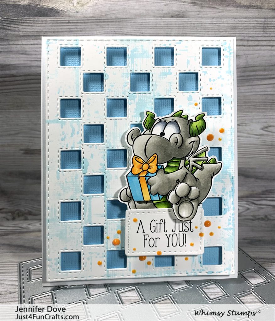 Dustin Pike, Birthday Card, Whimsy Stamps, card making