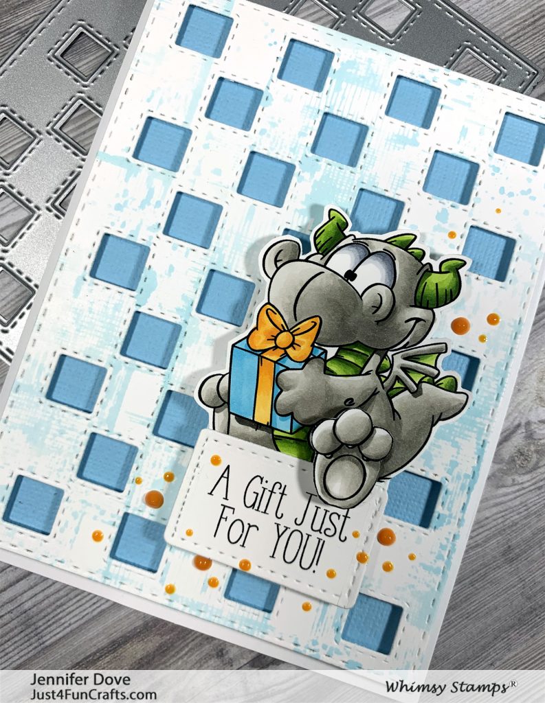 Dustin Pike, Birthday Card, Whimsy Stamps, card making