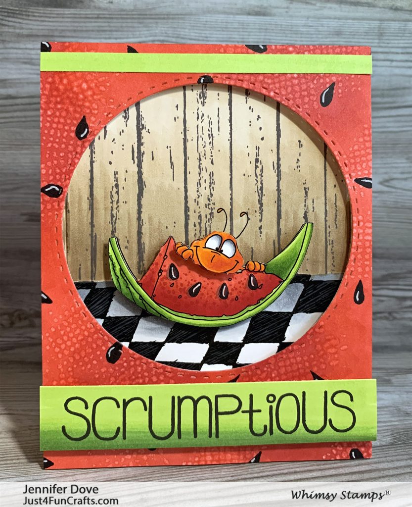 Card making, Dustin Pike, Whimsy Stamps