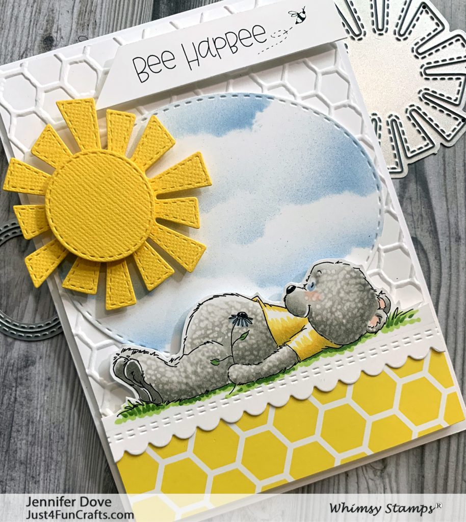 Card Making, Bears, Whimsy Stamps