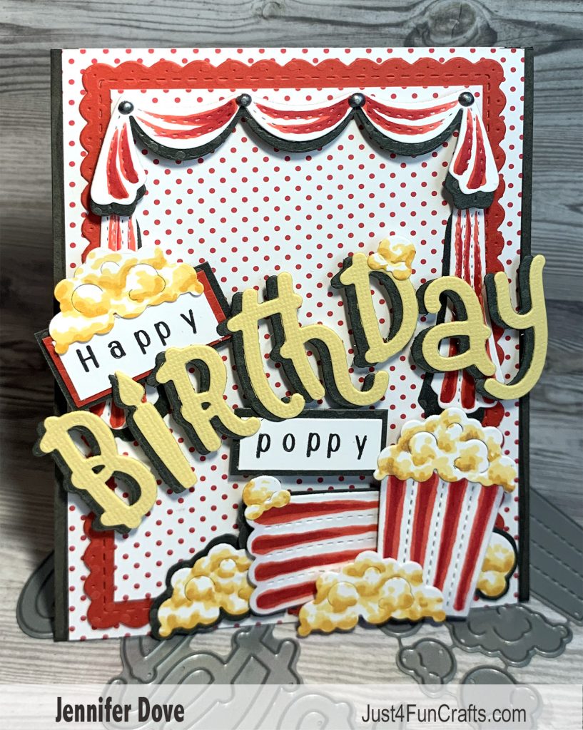 La-La Land club, Birthday Card, Popcorn