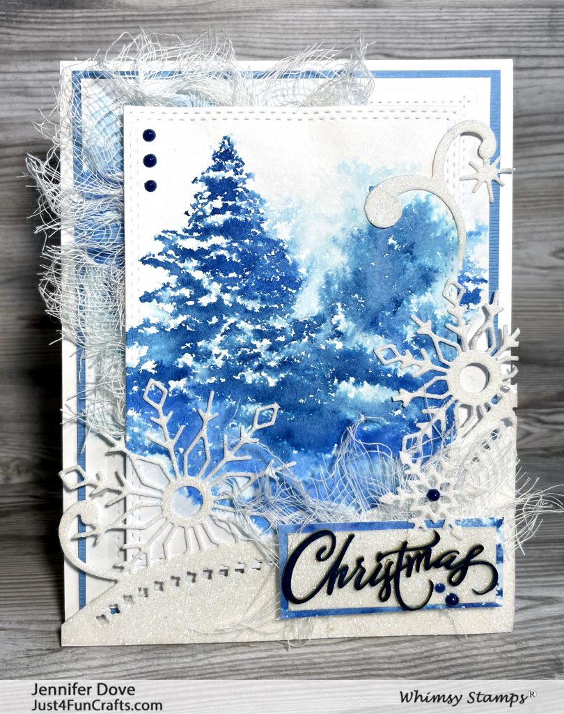 Christmas Card, Whimsy Stamps, Card Making