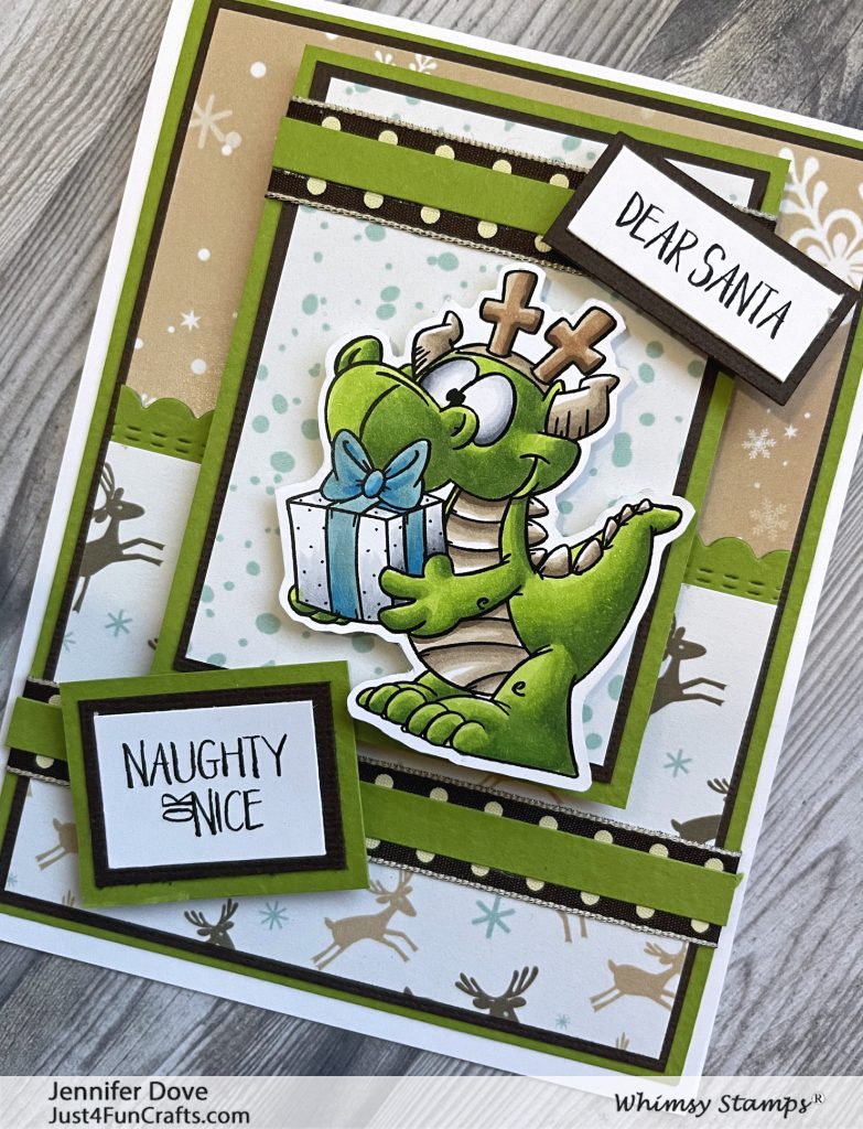Christmas Card, Whimsy Stamps, Dustin Pike