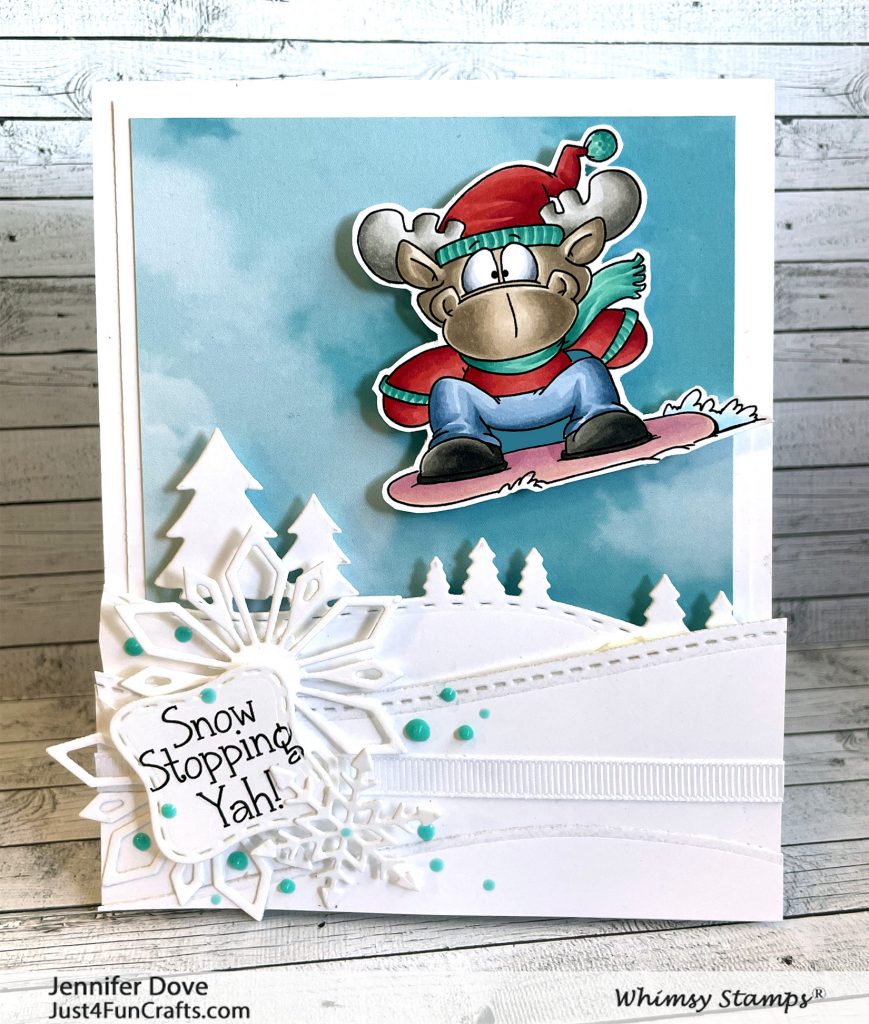 card making, Whimsy Stamps, Dustin Pike