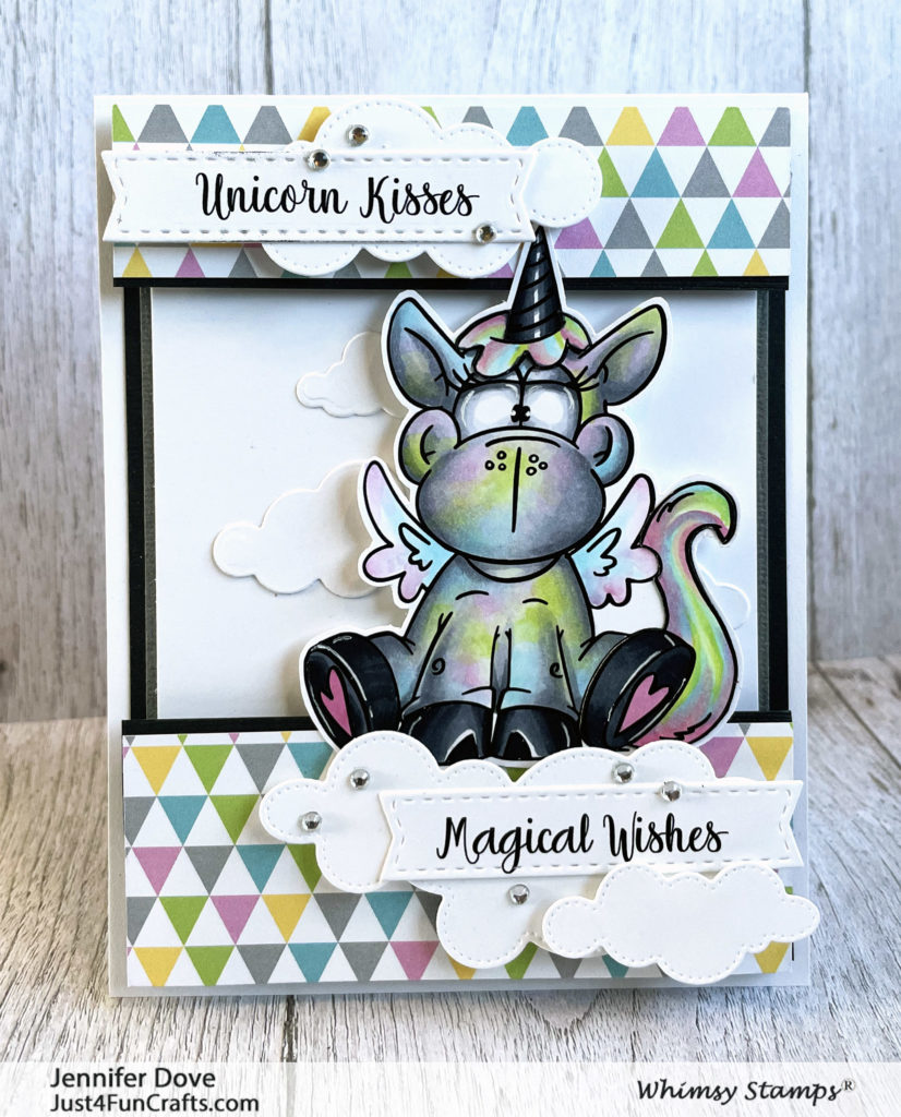 Unicorn, Whimsy stamps, card making, Dustin Pike