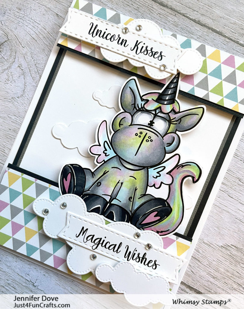 Unicorn, Whimsy stamps, card making, Dustin Pike