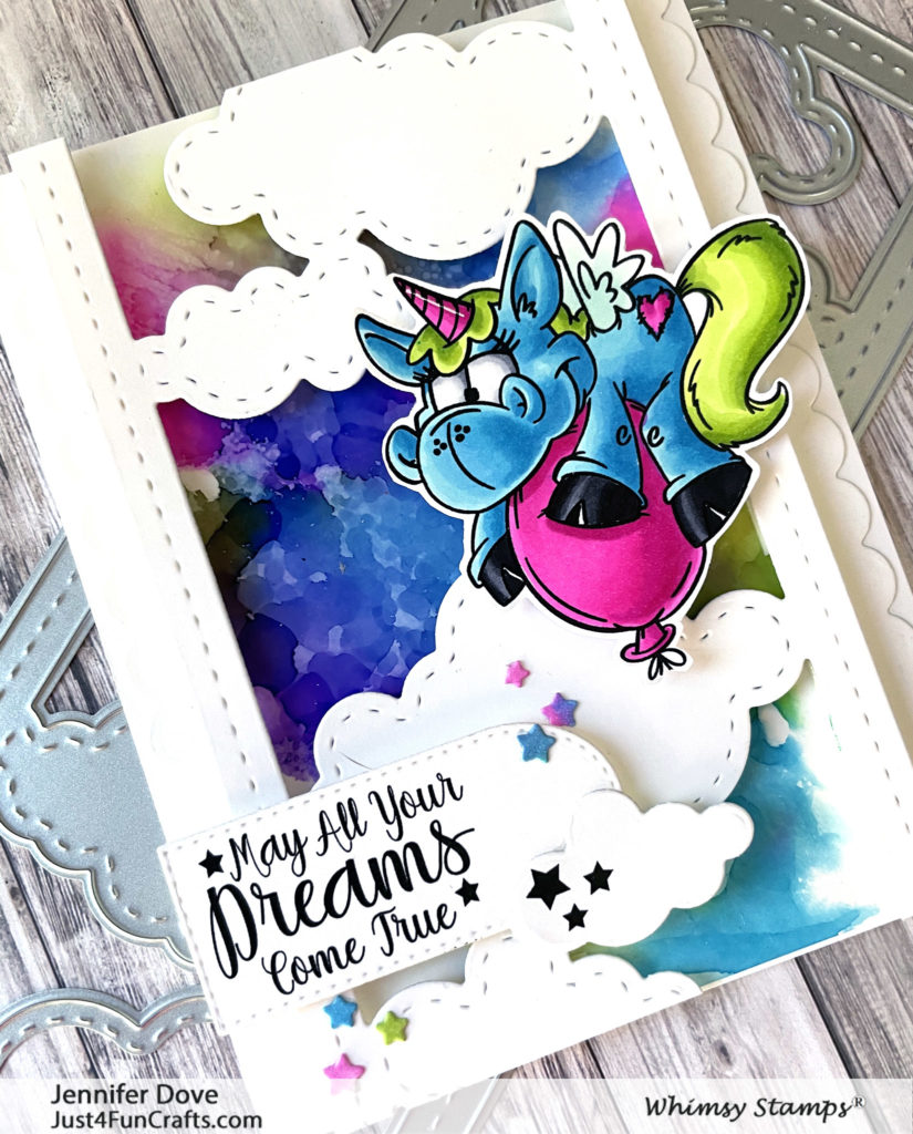 Unicorns, Whimsy Stamps, Card Making, Dustin Pike