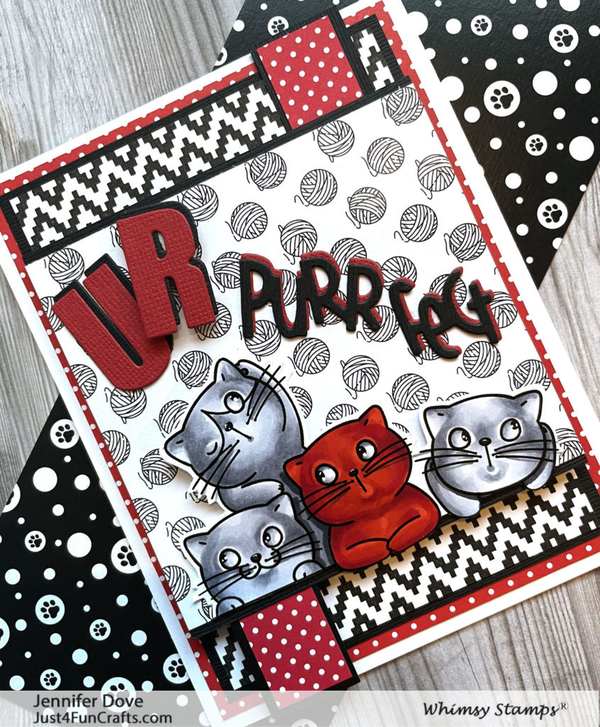 Whimsy Stamps, Cats, kittens, card making