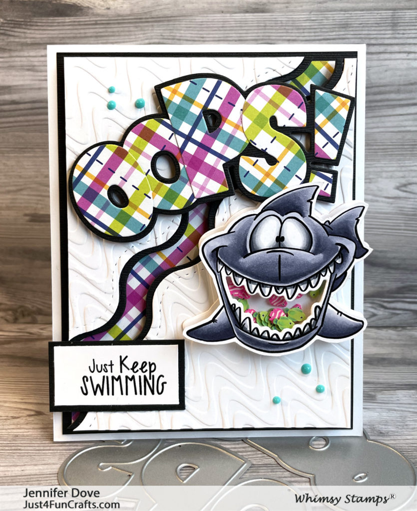 dustin pike, whimsy stamps, card making