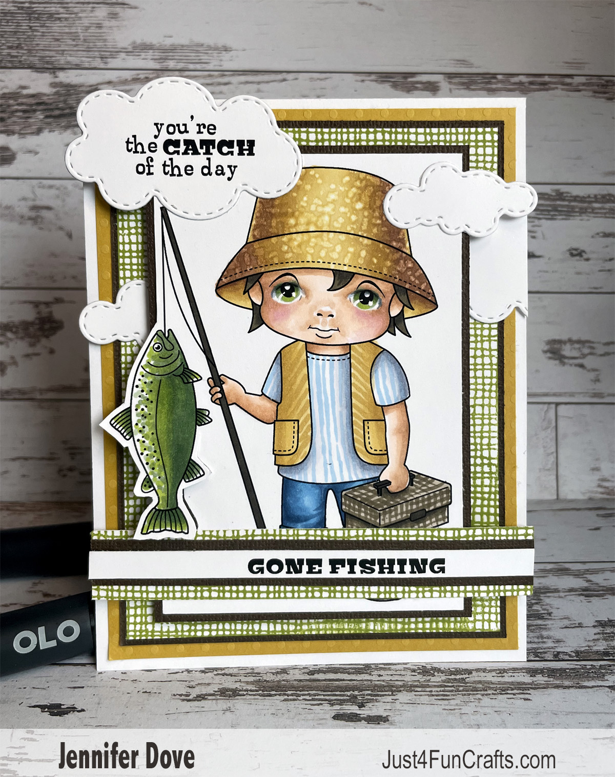 Gone Fishin’ – Just4FunCrafts